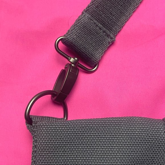 FIGS Laminated Tote Bag in Charcoal - Picture 4 of 11